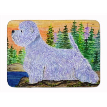 Carolines Treasures Westie Machine Washable Memory Foam Mat SS8418RUG